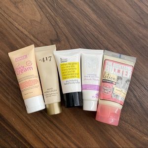 NWOT - Hand/Body Cream Bundle 5 piece set
